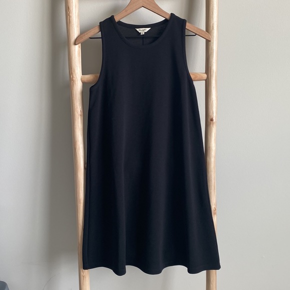 Madewell Texture & Thread Crepe Swingy Tank Dress Sz Small - Picture 2 of 6